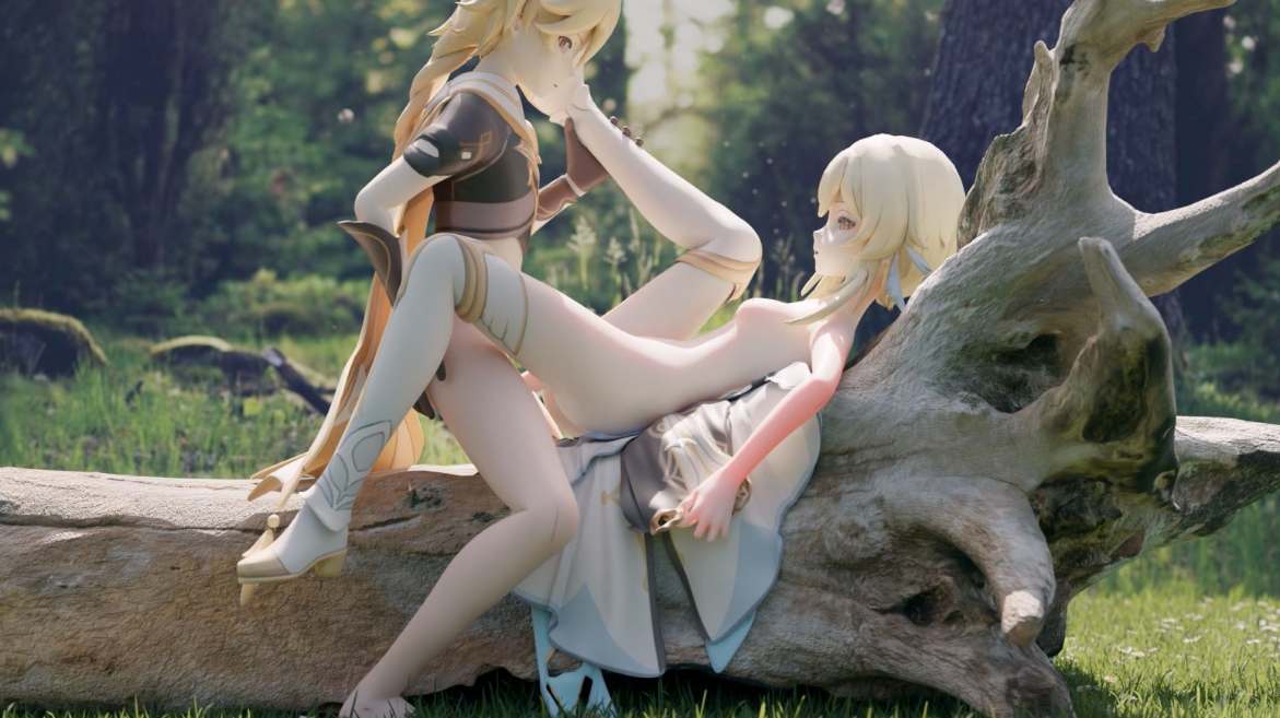 Z27	– 咕嘿嘿 3D 视频合集下载 碧蓝航线 原神-黑妹资源